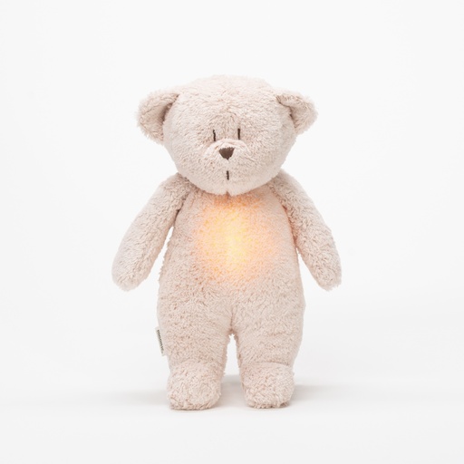 Teddy bear organic (with light and sound) rose 