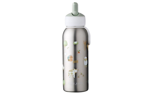 Insulated bottle flip-up campus 350 ml little farm