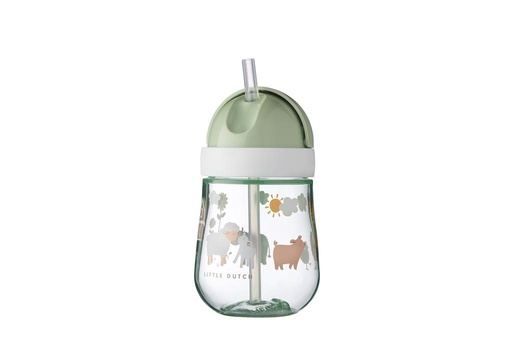 Straws cup mio 300 ml little farm