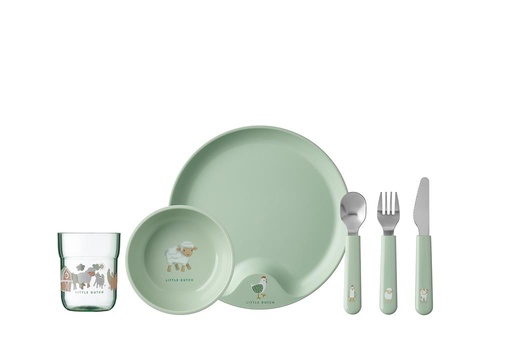 Set kinderservies mio 6 delig little farm 