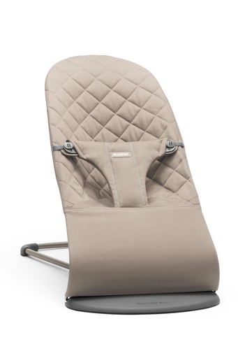 Bouncer bliss geweven klassieke quilt zandgrijs 