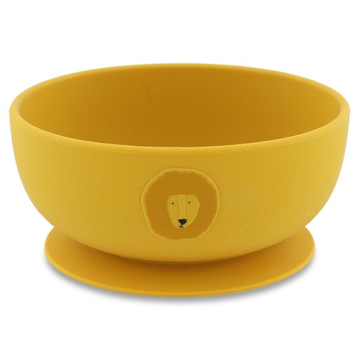 Silicone bowl with suction cup mr lion