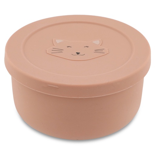 Boîte à goûter en silicone mrs cat 