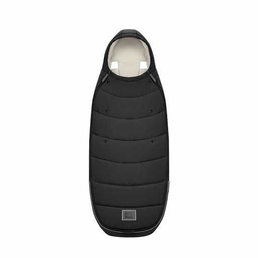 Footmuff platinum sepia black 