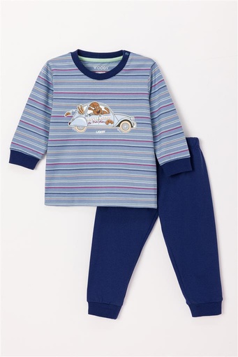 Pajamas multicolor stripe