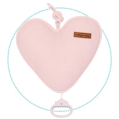 Music box heart classic classic roze 