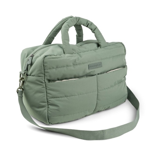 Luiertas gewatteerd Croco green 