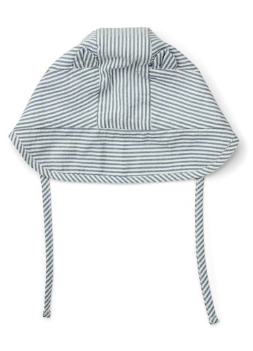 Pet Rae stripe: blue wave - creme de la creme 