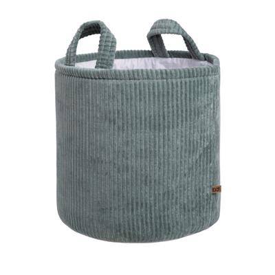 Sens du panier de rangement zeegroen 