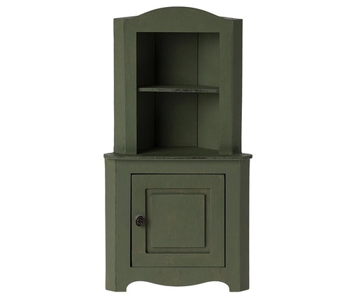 Mini hoekkast 23cm dark green 