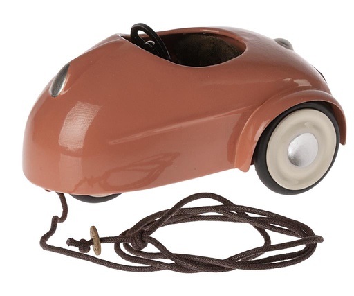 Mini mice car 7cm coral 