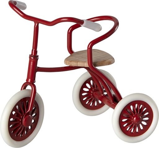 Mini muizendriewieler 9cm red 
