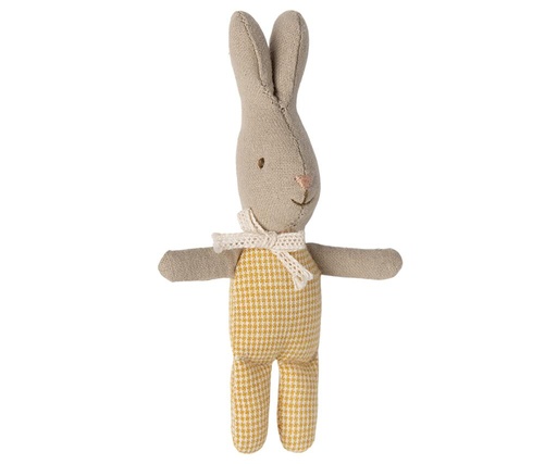 Konijn 11cm Yellow check 