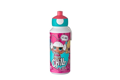 Drinkfles pop-up campus 400 ml lol surprise 