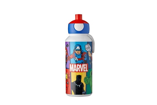 Bouteille à boire pop-up campus 400 ml avengers