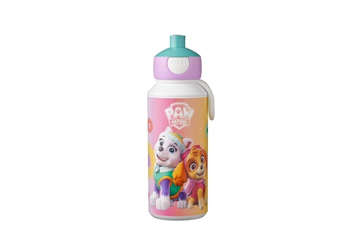 Bouteille à boire pop-up campus 400 ml paw patrol girls