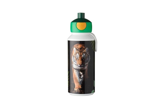 Bouteille à boire pop-up campus 400 ml tigre sauvage