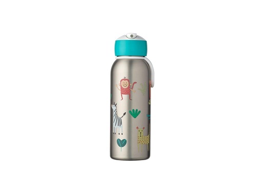 Flacon à vide flip-up campus 350 ml animal friends 