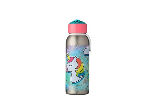 Flacon sous vide flip-up campus 350 ml licorne