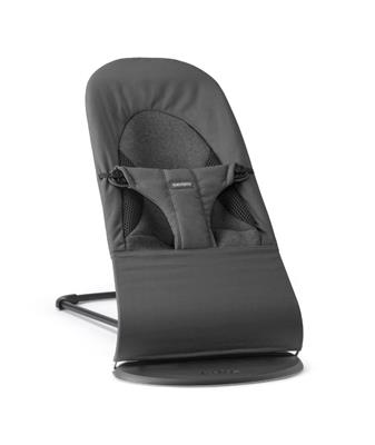 Chaise à bascule balance soft geweven jersey Tri fabric donkergrijs 