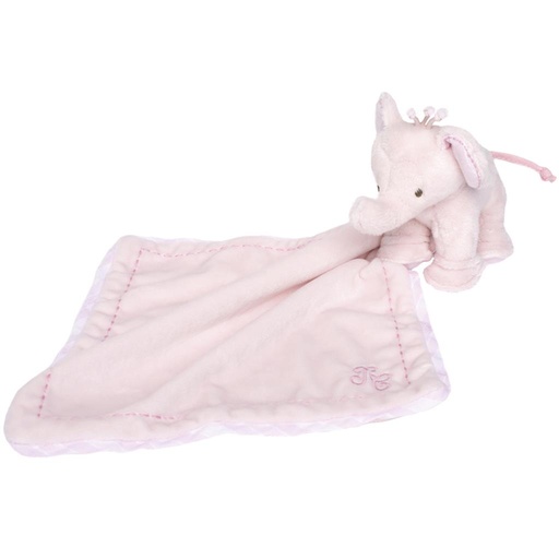 Doudou elephant Ferdinand rose pale 