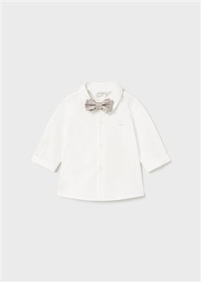 Shirt and bow tie 15-Natural