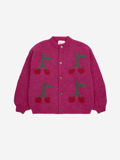 Cardigan fuchsia