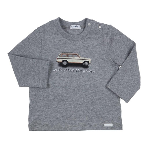 T-shirt Aerochine gray melange