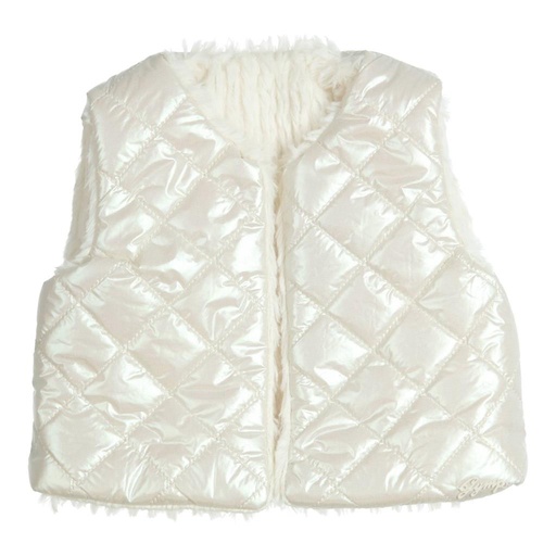 Reversible vest Carey off white