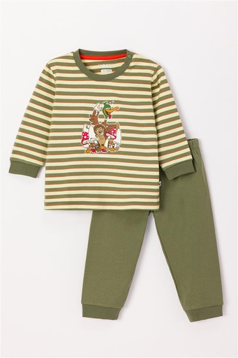 Pajamas multicolor stripe