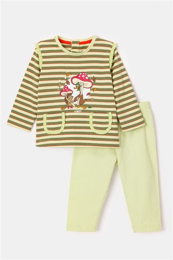 Pajamas multicolor stripe