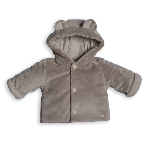 Veste London avec oreilles d'ours beige