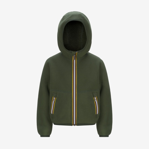 Omkeerbare jas sherpa polar green c-green c