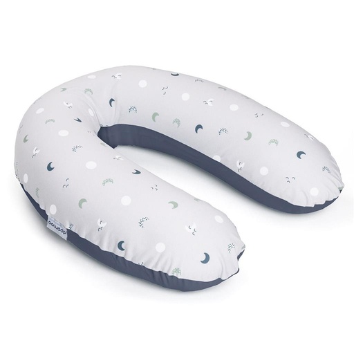 Relaxation cushion buddy blue grey moon 