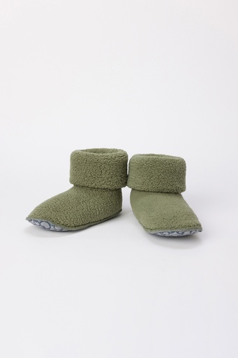 Pantoffels kakigroen 