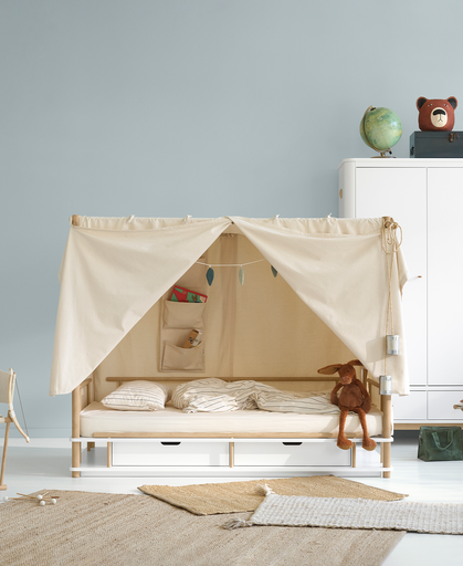Ciel de lit Wild pour lit à baldaquin undyed 