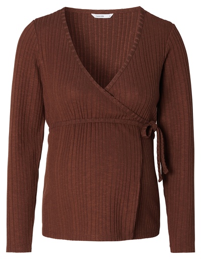 Chemise d'allaitement Posio cappucino 