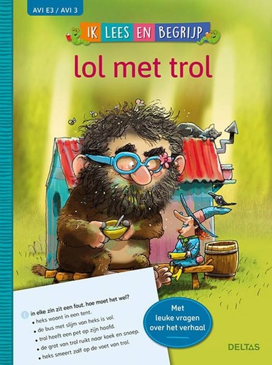Ik lees en begrijp - Lol met trol (AVI E3 / AVI 3)  