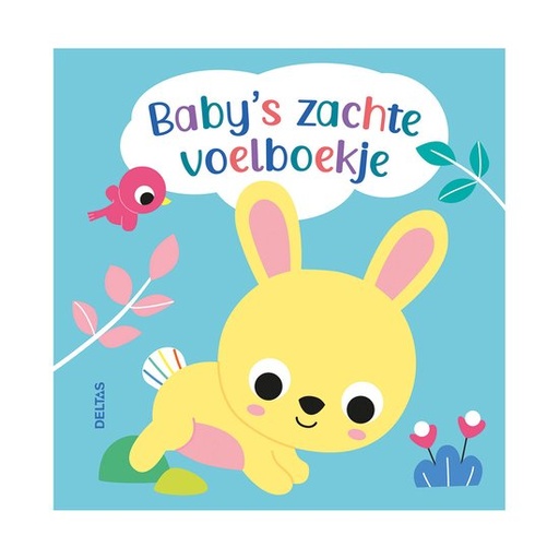 Baby's soft feeler book  
