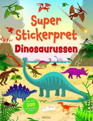 Super Sticker Fun - Dinosaures  