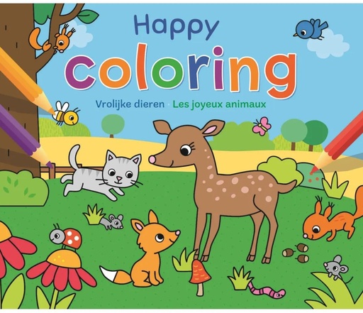 Happy Coloring - Vrolijke dieren