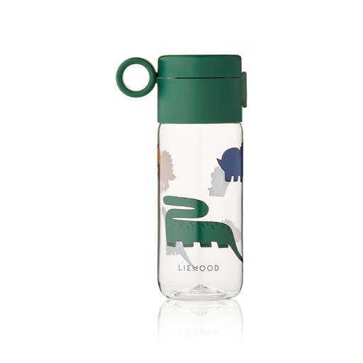 Drinkfles 350 ml Clemence dinosaurs - mist 