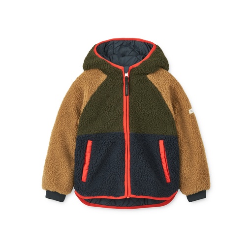 Veste réversible Jackson army brown multi mix 