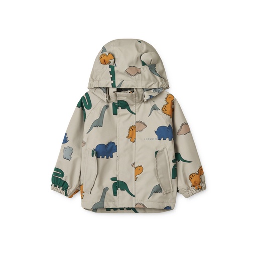 Veste Manu dinosaurs - mist 