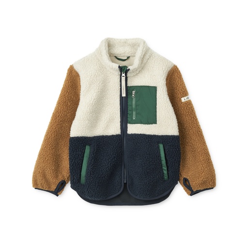 Veste teddy Nolan Classic navy multi mix 