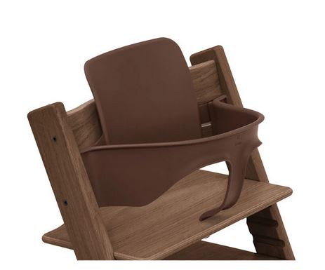 Baby set (new) for Tripp Trapp® dining chair warm brown 