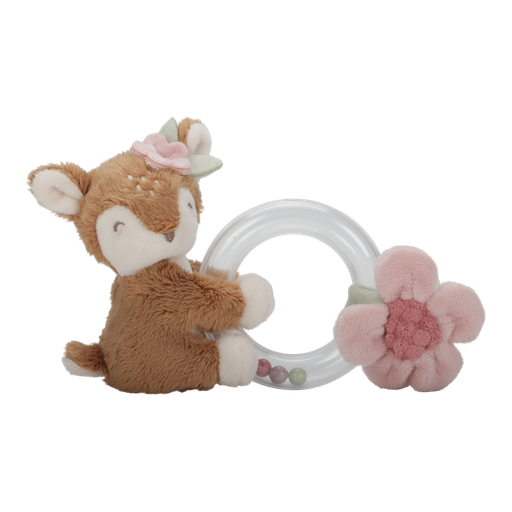 Ring rattle deer fairy garden 