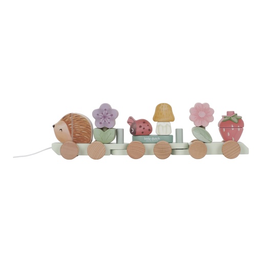 Blokkentrein egel fairy garden 