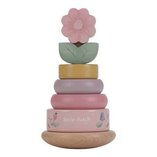 Tumble stacker wood fairy garden 