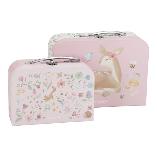 Suitcase set fairy garden 
